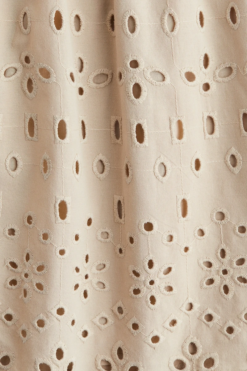 Eyelet-Embroidered Shorts