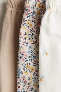 3-Pack Cotton Pants