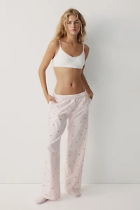 Cotton Flannel Pajama Pants