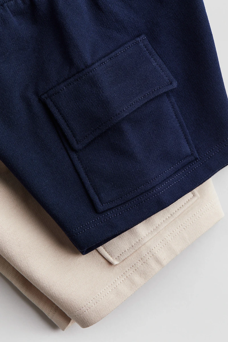 2-pack Cargo Sweatshorts