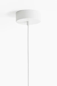 Linen-Blend Pendant Lamp