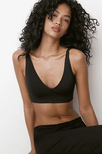 Seamless Padded Soft-Cup Bra