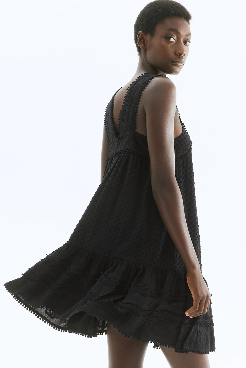 Embroidered Cotton Dress