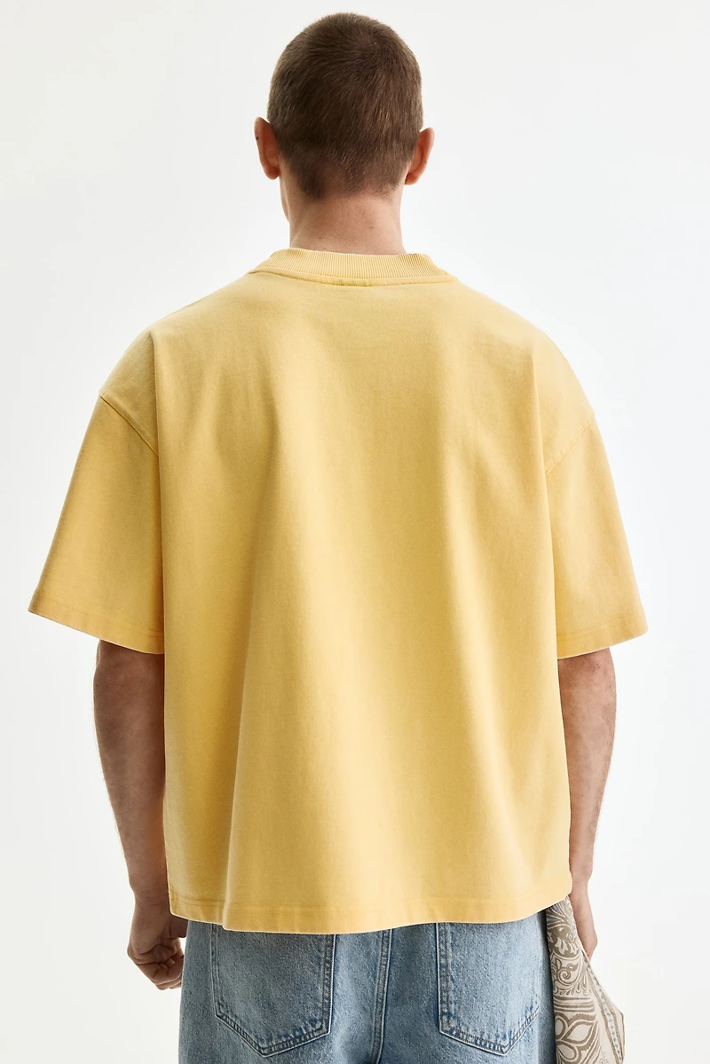 T-shirt imprimé grande taille