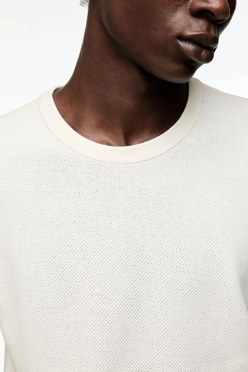 Regular Fit Piqué T-shirt