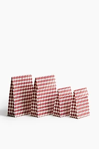 Lot de 4 sacs-cadeaux