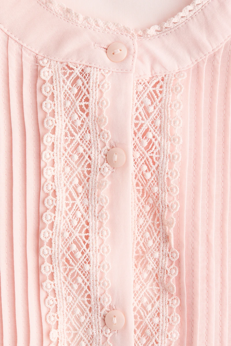 Blouse with Pintucks