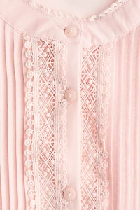 Blouse with Pintucks