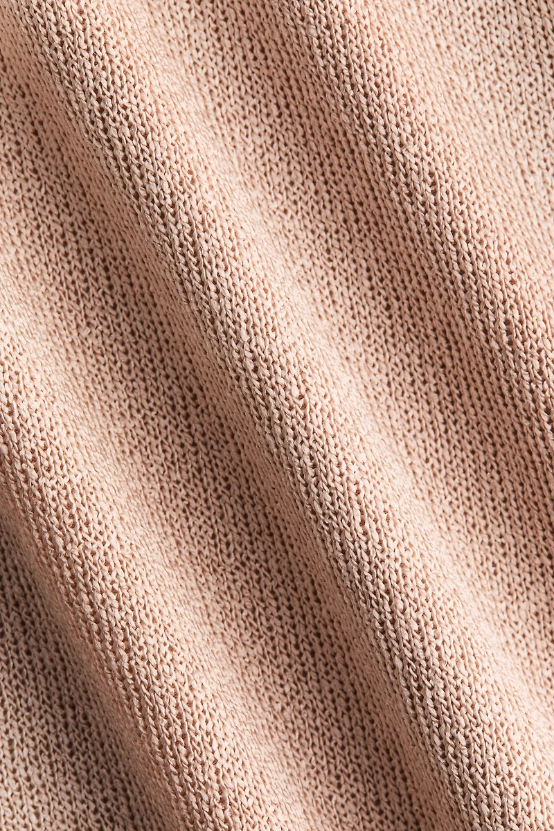 Knit Mock Turtleneck Top