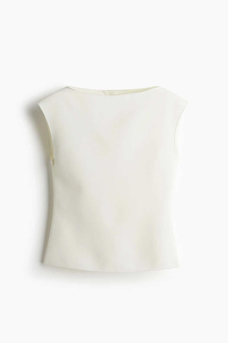 Boat-Neck Top