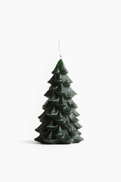 Small Fir-Tree-Shaped Candle