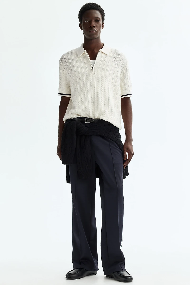 Relaxed Fit Cotton polo shirt