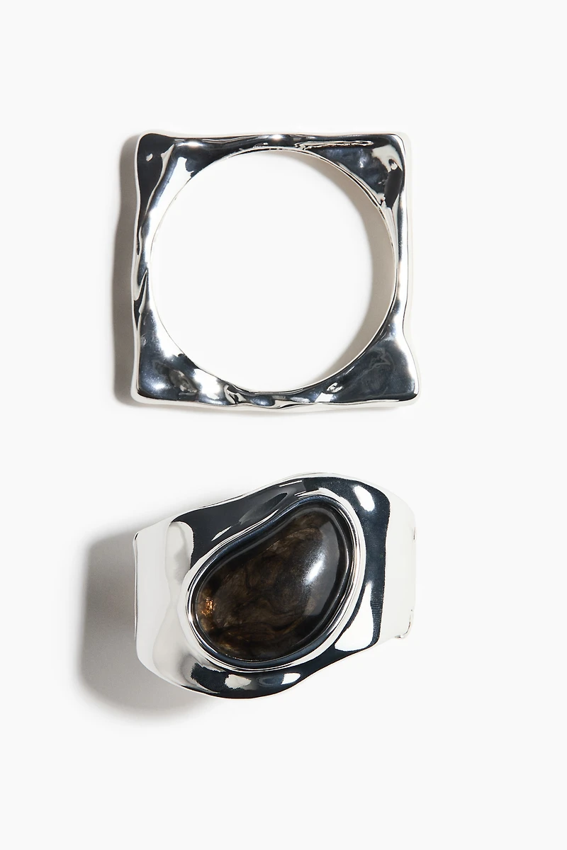 2-Pack Hinged Bangles