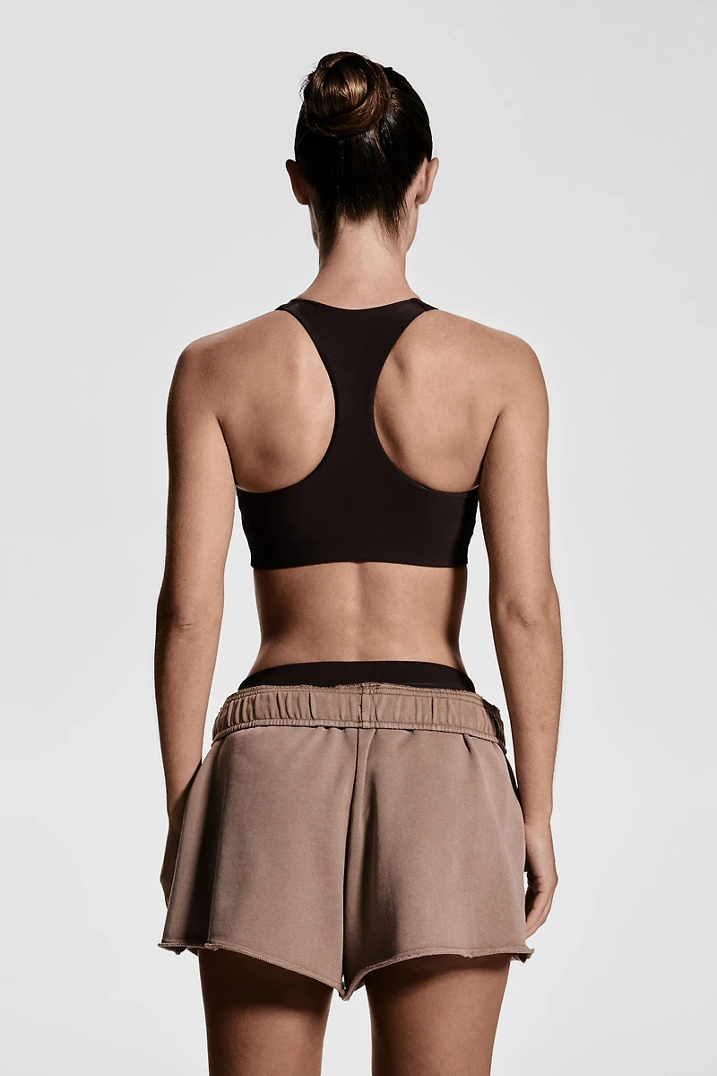 Short de sport en molleton