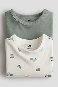 Lot de 2 maillots à manches longues