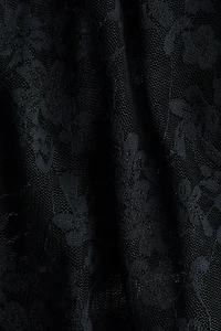 Lace Pants with Layered Skirt