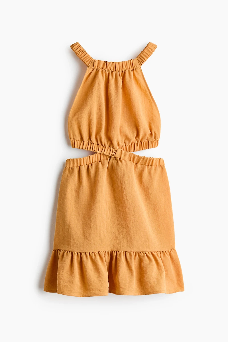 Open-Back Cutout Dress