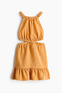Open-Back Cutout Dress