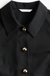 Twill Shirt Dress