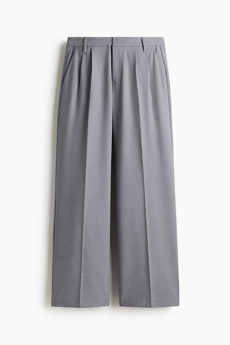 Wide-Leg Dress Pants