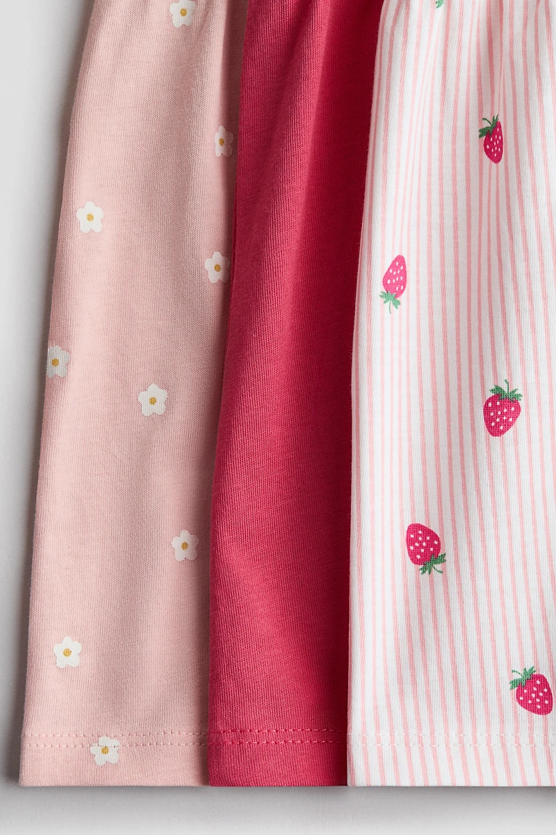 3-Pack Printed Cotton Dresses
