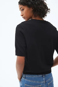Short-Sleeved Cardigan