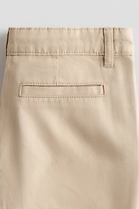 Pantalon coutil ample en sergé