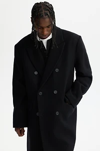 Wool-Blend Coat