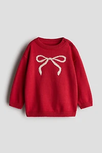 Jacquard-Knit Sweater