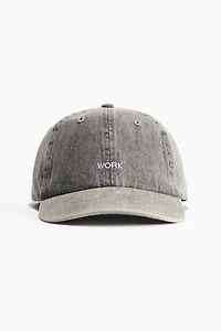 Cotton Cap with Embroidery