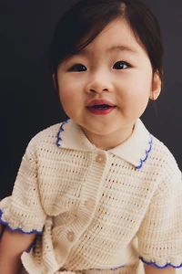 2-Piece Crocheted-Style Set