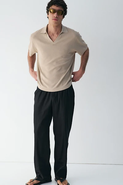 Cooling Regular-Fit Knit Polo Shirt