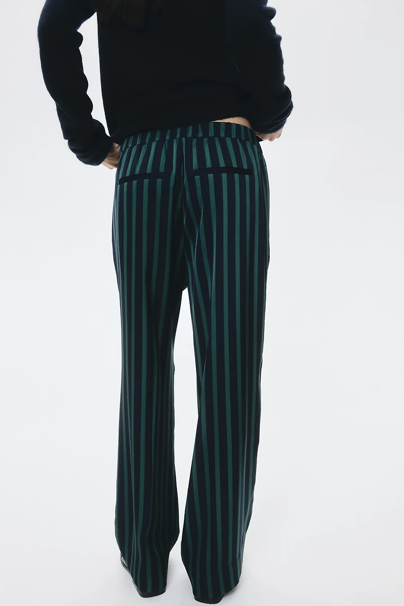Pantalon à taille élastique