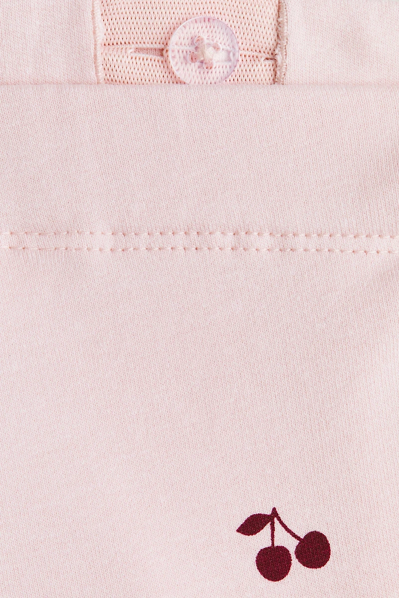 Lot de 5 leggings en coton
