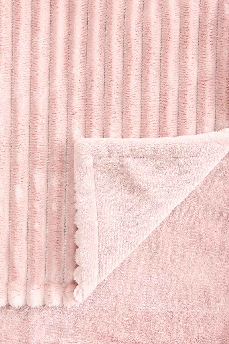 Structured Fleece Throw