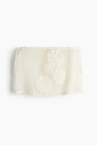 Crochet-Look Beach Skirt