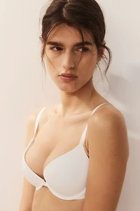Soutien-gorge super pigeonnant en microfibre