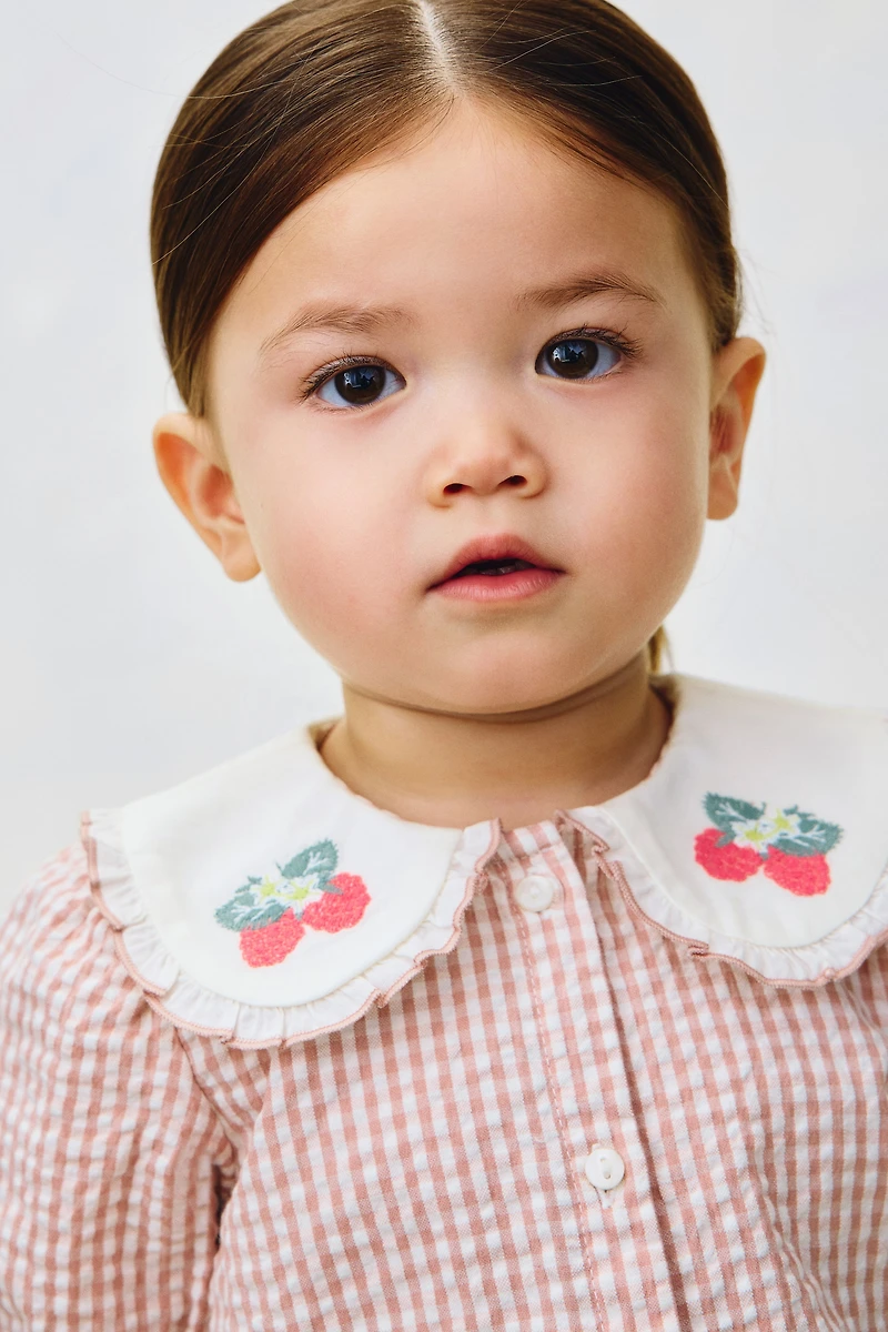 Ensemble 2 pièces en crépon de coton