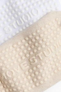 2-Pack Pilates Socks