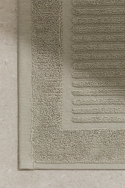 Tapis de bain en coton éponge