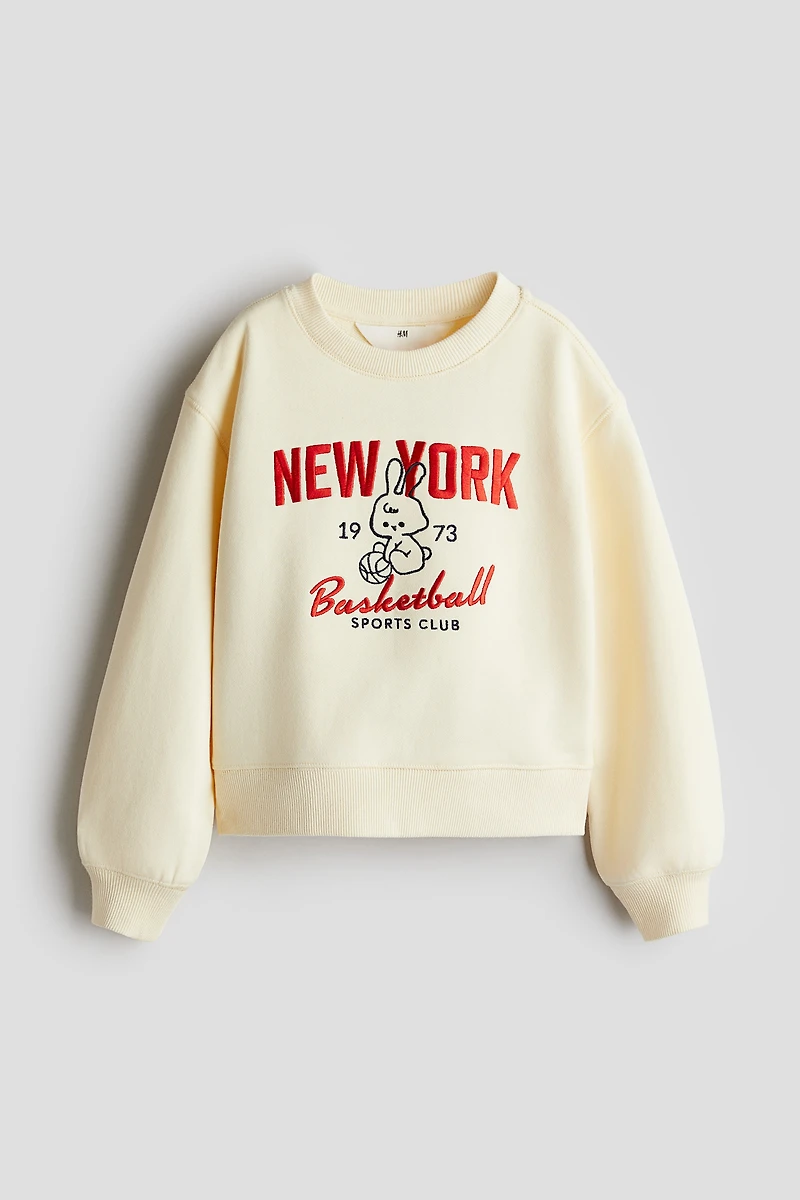 Sweatshirt with Motif