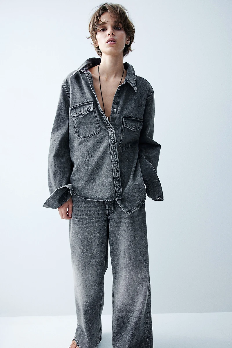 Chemise en denim