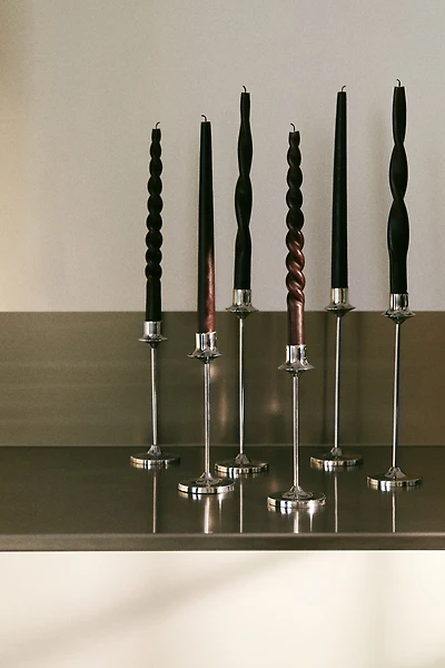 Lot de 6 bougies flambeau