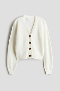 Rib-Knit Cardigan