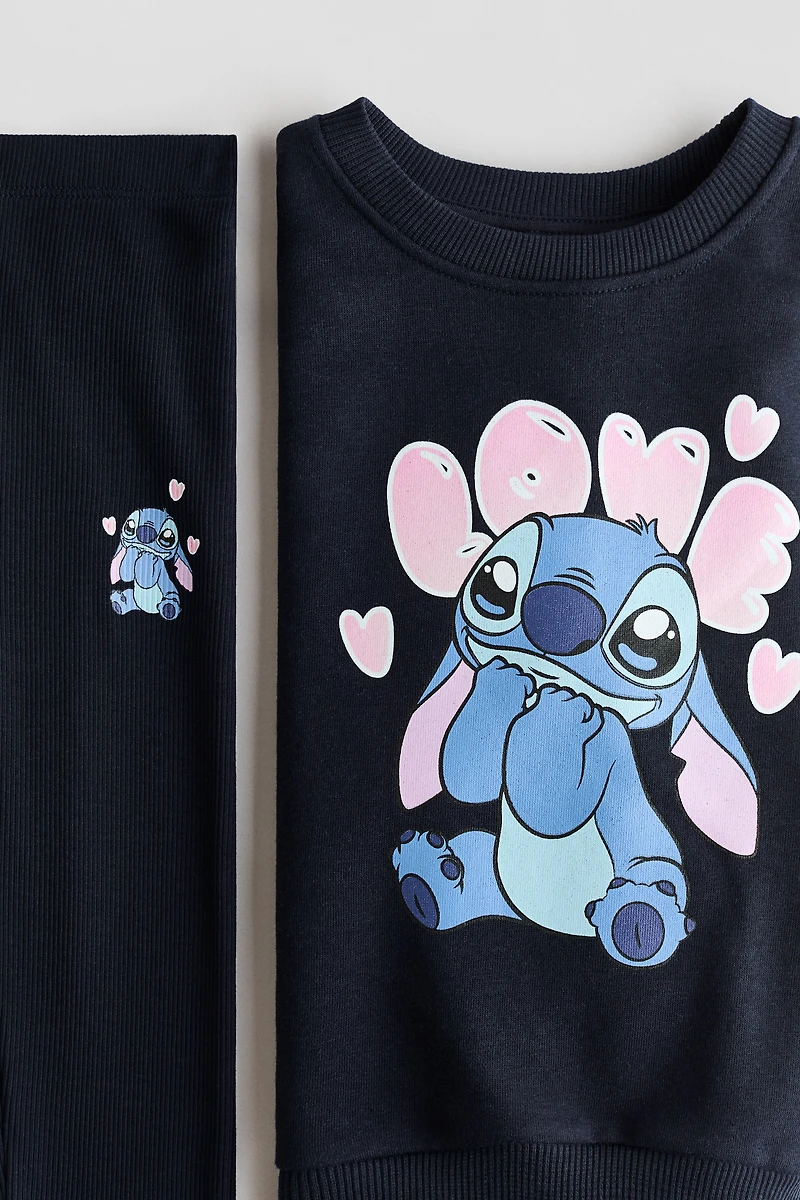 2-piece Top and Leggings Set