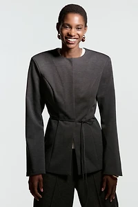 Ponte Blazer with Belt