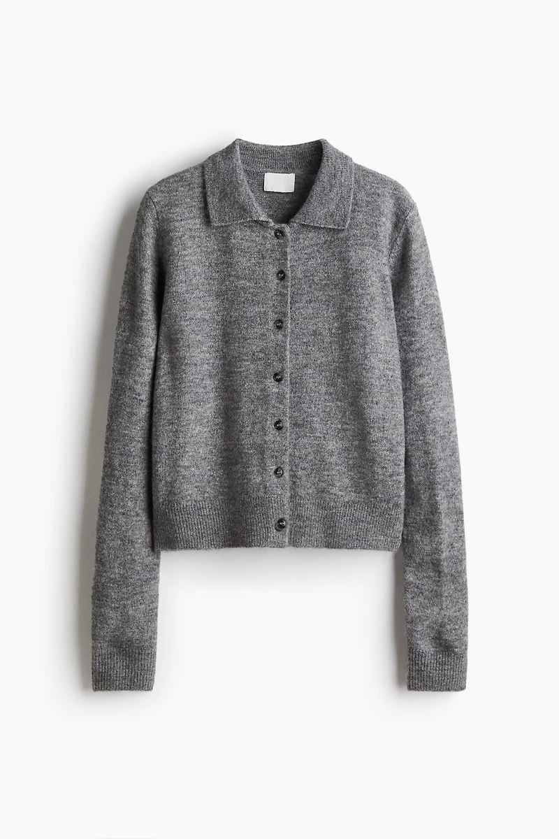 Cardigan with Collar