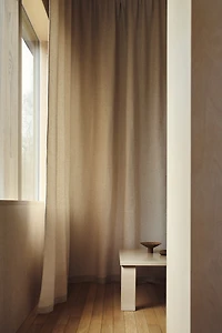 2-Pack Extra-Long Bouclé Curtain Panels