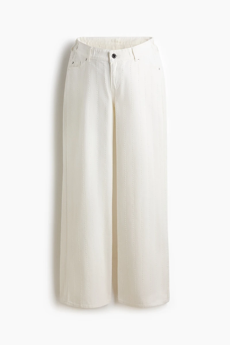 Jean large MAMA Avant et Après