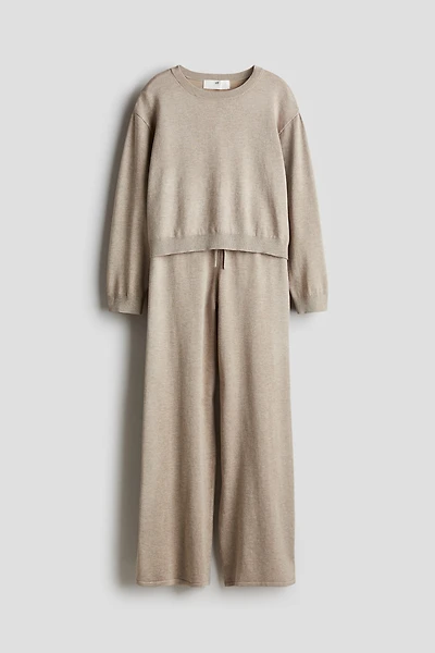 Ensemble 2 pièces en tricot